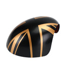 Mirror Covers for MINI Cooper R55 R56 R57 R58 R59 R60 R61 Power Fold Mirror Black/Gold
