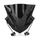 Universal 7/8'' 22mm Handlebar ABS Plastic Motorcycle Windshield WindScreen Generic