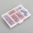 158x Motorbike Orange Fastener Clip Screw Kit Windscreen Fairing Bolt Universal Generic