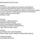 Motorcycle Long Adjustable Brake Clutch Levers For KYMCO 2017-2018 AK550 Black Generic