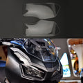 Front Headlight Lens Lamp Protection Cover Fit For Honda Adv 150 2019-2020 Smoke Generic
