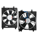 2PCS Radiator Cooling Fan For Assembly Honda Civic 2012-2015 Acura ILX 2013-2017