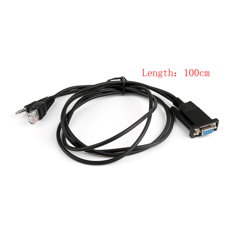 1Pc 2 in 1 Programming Cable For Yaesu/Vertex VX-2000 VX-2100/2200/VX-300 VX-400