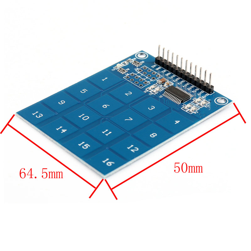 5 x TTP229 16 Channel Digital Touch Sensor Capacitive Switch Module For Arduino