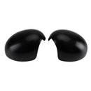 2 x Black Mirror Covers for MINI Cooper R55 R56 R57 R58 R59 R60 R61 Power Fold Mirror High Quality Generic