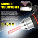 2PCS LED Headlight Driving Light Fog Light Lamp 6500K Bright 50W Generic