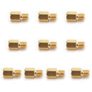 10PCS Hex Type Main Jets For MIKUNI VM/TM/TMX Carburetor 200-290 220 250 4/042 Generic