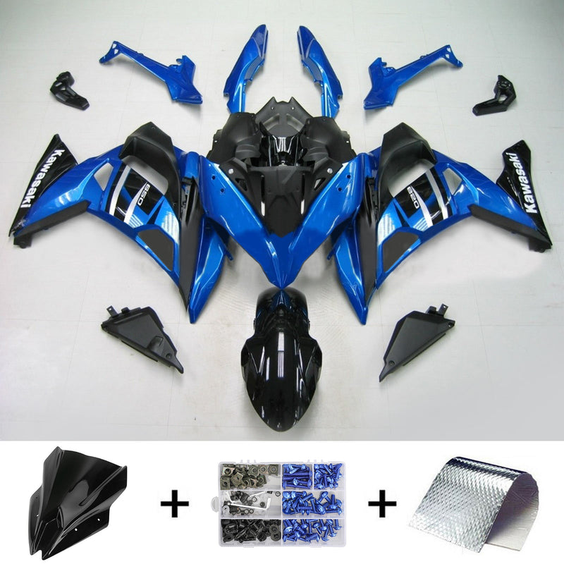 Amotopart Kawasaki ER-6F Ninja650 2020-2023 Fairing Kit Bodywork ABS