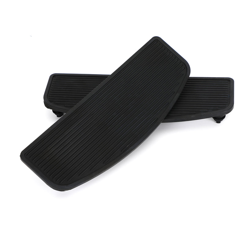 Motorcycle Rubber Rider Pad Footrest Foot Peg Footboard for Touring Road King Generic