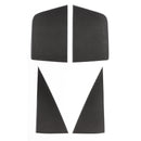 Carbon Front+Rear Triangular Window Glass Plate Trim For Renegade 2016-2019 Generic