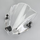 Universal 7/8'' 22mm Handlebar ABS Plastic Motorcycle Windshield WindScreen Generic