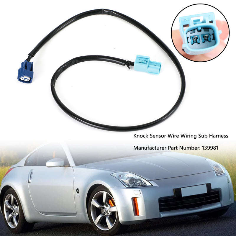 Knock Sensor Cable Wiring Harness 139981 For Nissan 350Z Infiniti G35 FX35 Generic