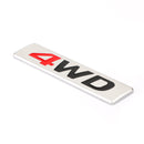 New Metal 4WD Emblem Car Fender Trunk Tailgate Badge Decals Sticker 4WD 4X4 SUV Generic