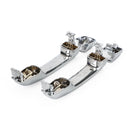 Chrome Front LH+RH Exterior Door Handle 6921735050 For Toyota 4Runner 2010-2016 Generic