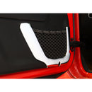 2pcs ABS Trunk Sundry Net String Bag Frame Trim For Renegade 2011+ 2Door Silver/Orange Generic