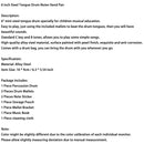 6" Steel Tongue Drum Handpan Drum 8 Notes Meditation with Bag Music Book