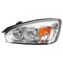 Chrome Housing Clear Amber Headlights Assembly For Chevr Malibu 2004-2008 Generic