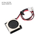 Brushless DC Cooling Blower Fan 5V 20065VS 20x20x6mm Sleeve 2 Pin Wire