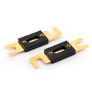 Fuse 30A-500A AMP ANL Type Gold Plated Blade Fuses For Auto Car Stereo Audio