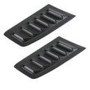Gloss Black Universal Abs Bonnet Vents Hood Trim For Ford Focus Rs St Mk2 Spr Generic