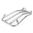 CHROME FLOOR BOARD LUGGAGE CARRY SUPPORT RACK FOR VESPA PRIMAVERA SPRINT 125 150 Generic
