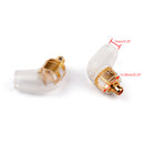 4Pair For Etymotic SE315 SE535 UE900 Earphone Cable Pin Connector Plug Clear