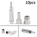 10Pcs FME Female Jack Straight Crimp Connector For RG174 RG178 RG316 LMR100