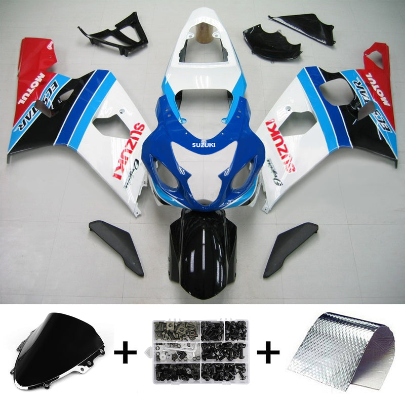 Suzuki GSXR 600/750 2004-2005 Fairing Kit Bodywork Plastic ABS