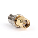 10Pcs SMA Male Plug To Mini UHF Female Jack Plug Straight RF Coaxial Adapter 50??