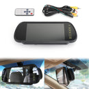 7" LCD Car Rear View Monitor Screen Sensors Lens for Bus Car Reversing Camera