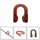 U D Arrow Compound Bow Ring String Ultra Loop 1pcs Rope Archery Metal Loop Nock