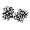 25Pcs ER32 Spring Collet 1/8-13/16"For CNC Milling Lathe Tool Engraving Machine