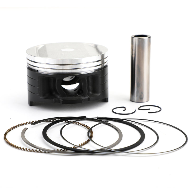 Pistons & Rings Kit +0.50mm 73.50mm Bore for Yamaha TT250R TTR250 TT-R250 93-06 Generic