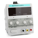 Adjustable Power Supply 30V 5A 110V Precision Variable DC Digital Lab w/clip