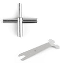 1x T-1 X-Key Repair Tool + Destuffing Wrench Tool For Kenwood UV-5R