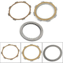 Clutch Kit Iron& Friction Plates for Kawasaki KLX 125 140 150 D-Tracker 08-18 Generic