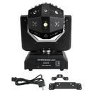 RGBW 3 In1 LED Laser Moving Head Stage Light DMX DJ Disco Party Effect Lighting