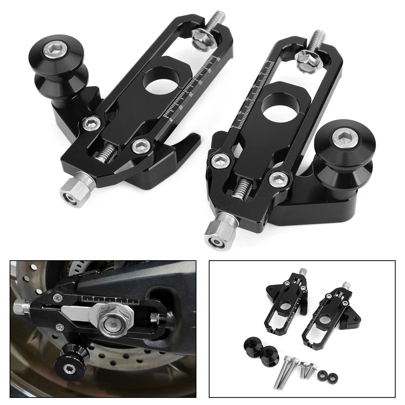 Areyourshop Chain Adjusters with Spool Tensioners Catena for Honda CB650R CBR650R 2019-2023 Generic