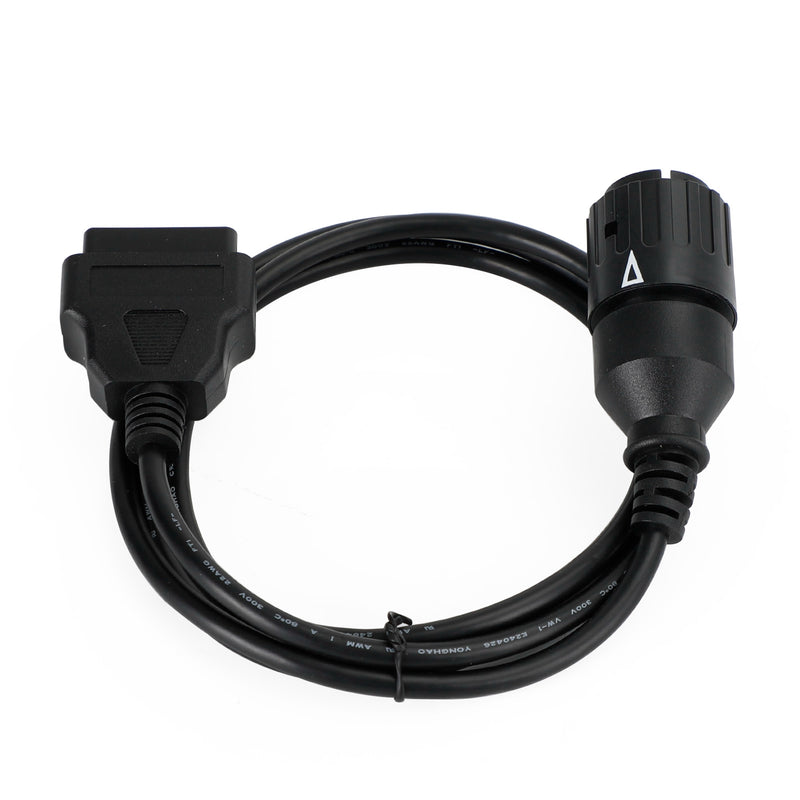 BMW OBD2 Cable Connector Diagnostic Scanner Cable Motorcycle 10 Pin To 16Pin