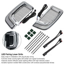 Tracer LED Lower Fairing Lower Grills Lights For Electra FLH/T Road Glide Generic