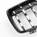 Diamond Front Upper Grille For BMW 4 Series F32 F33 F36 F82 14-18 Black & Chrome Generic