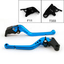 Long Brake Clutch Levers For Triumph Daytona 675 R 11-14 Black Generic