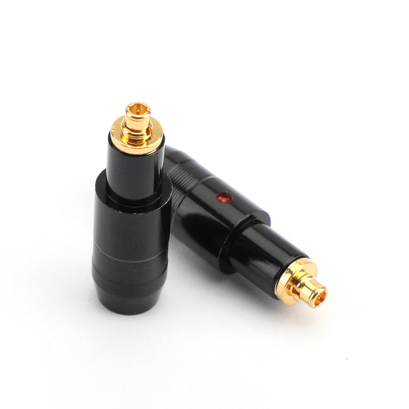 4 Pairs Earphone DIY Pin Gold Plated Audio Plug For MMCX 1840 1440 1540 Black