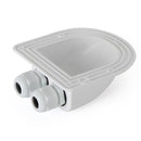 RV Caravan Boat Double Wire Cable Entry Gland Box Roof Solar Panel Junction Box