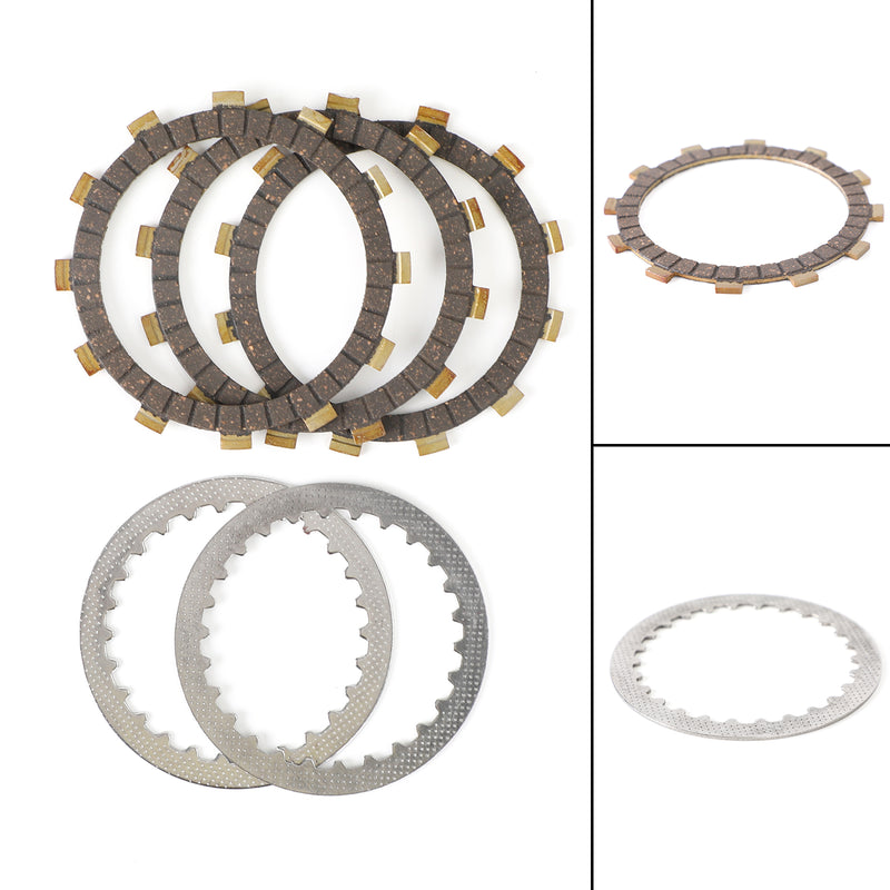 Clutch Friction Plate Kit Set for Suzuki RB50 RB50H GSXR50 1987 21441-12000 Generic