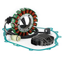 Magneto Stator + Voltage Rectifier + Gasket For Yamaha Wolverine 350 2WD 06-09 Generic