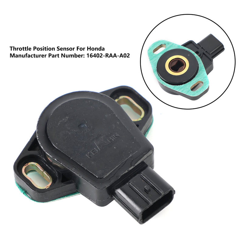 Throttle Position Sensor TPS 16402-RAA-A02 For Honda Accord 2.4L 2003-2005 Generic