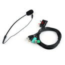 1Pcs 8Pin Hands-Free Car Microphone For ICOM IC2200H IC2720 IC2820 Vehicle Radio