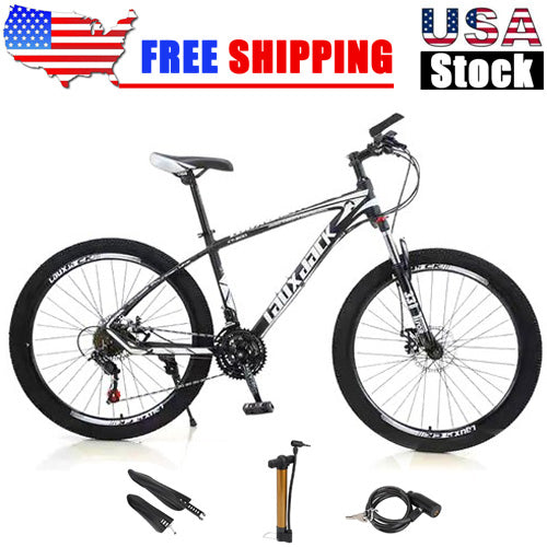 27.5 inches 21 Speed Adult Mountain Bike Black