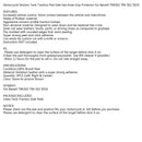 Tank Traction Pad Side Gas Knee Grip for Benelli TRK502 TRK 502 502X Generic